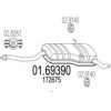 PEUGE 172675 End Silencer